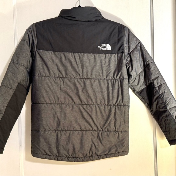 The North Face Youth Balanced Rock Insulated Jacket black and gray size M - Picture 3 of 10